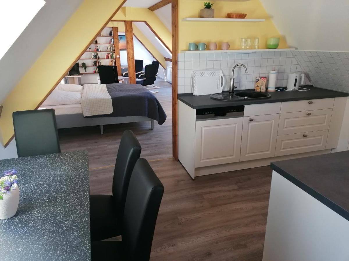 Sonnendeck Mit Dachterrasse & Parkplatz By Abcwismar Lejlighed Eksteriør billede
