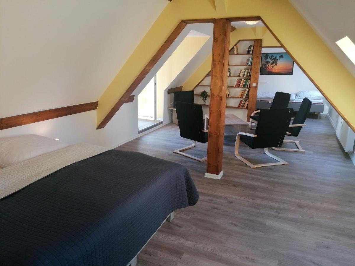 Sonnendeck Mit Dachterrasse & Parkplatz By Abcwismar Lejlighed Eksteriør billede